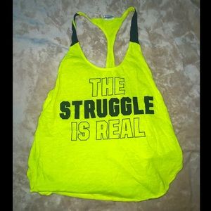 Victoria’s Secret Pink Racerback Workout Tank Top